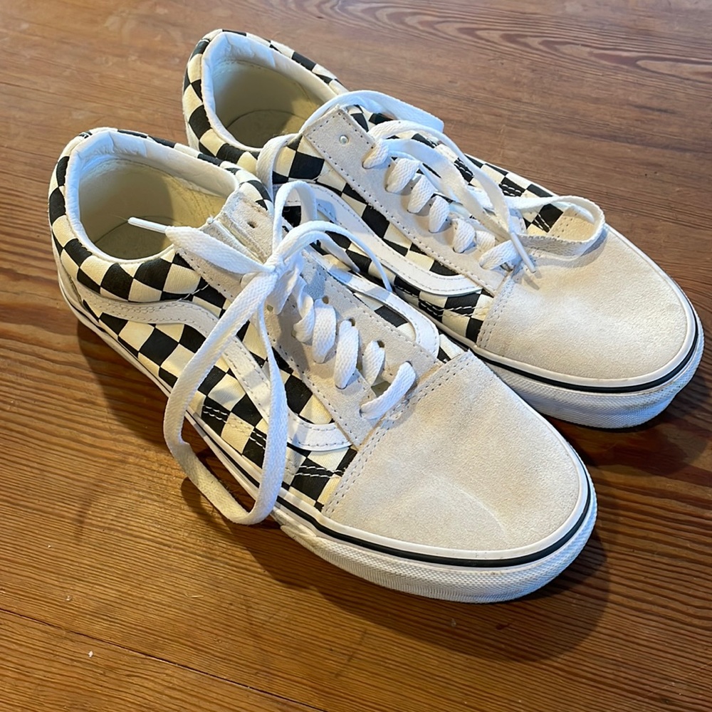 Checkered vans